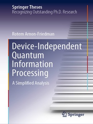 cover image of Device-Independent Quantum Information Processing